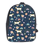 Dogs School Bag (Large) Front