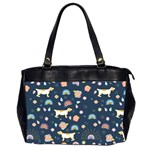 Dogs Oversize Office Handbag (2 Sides) Front