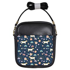 Dogs Girls Sling Bag