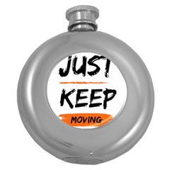 Untitled Design 20241021 190302 0000-removebg-preview Round Hip Flask (5 Oz) by modernboutique