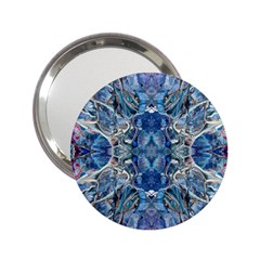 Blue Pour Blend  2 25  Handbag Mirrors