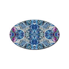 Blue Pour Blend  Sticker (oval)