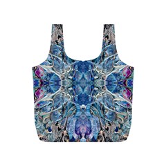 Blue Pour Blend  Full Print Recycle Bag (s)