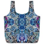 Blue Pour Blend  Full Print Recycle Bag (XL) Front