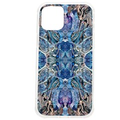 Blue Pour Blend  Iphone 12 Pro Max Tpu Uv Print Case