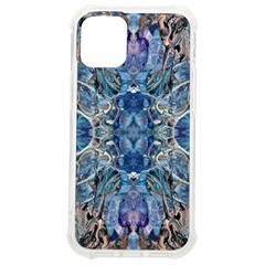 Blue Pour Blend  Iphone 12 Mini Tpu Uv Print Case	