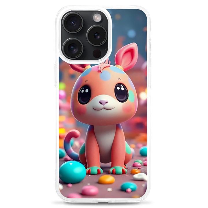 Cute creature iPhone 15 Pro Max TPU UV Print Case