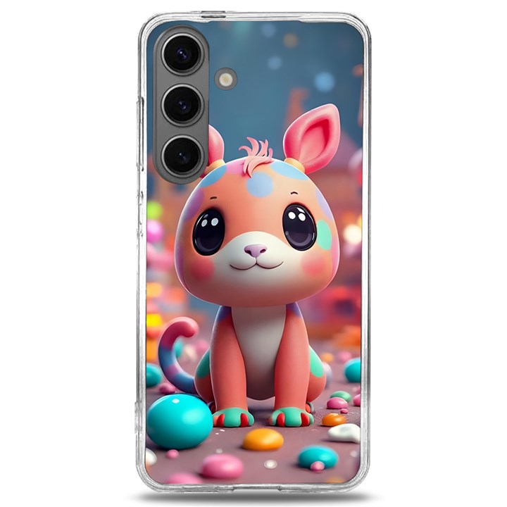 Cute creature Samsung Galaxy S24 6.2 Inch TPU UV Case