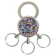 Trash To Treasure (ai) 3-ring Key Chain by dflcprintsclothing