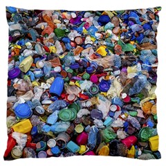 Trash To Treasure (ai) Large Cushion Case (one Side)