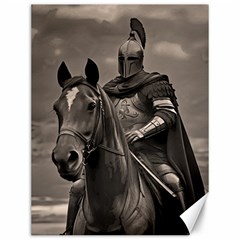 Knight On Horseback Canvas 12  X 16 