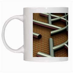 Expression Of Structure White Mug by geonetique