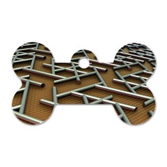 Expression Of Structure Dog Tag Bone (one Side) by geonetique