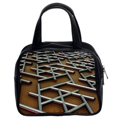 Expression Of Structure Classic Handbag (two Sides) by geonetique