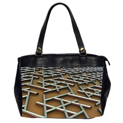 Expression Of Structure Oversize Office Handbag (2 Sides)