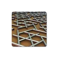 0118 F Expression Of Structure Large Square Magnet