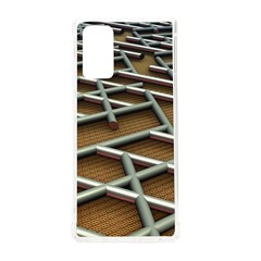 0118 F Expression Of Structure Large Samsung Galaxy Note 20 Tpu Uv Case by geonetique