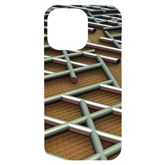 0118 F Expression Of Structure Large Iphone 14 Pro Max Black Uv Print Case