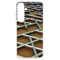 0118 F Expression Of Structure Large Samsung Galaxy S24 Ultra 6 9 Inch Tpu Uv Case by geonetique