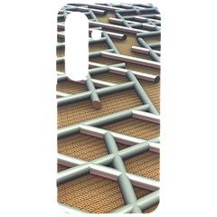 0118 F Expression Of Structure Large Samsung Galaxy S24 6 2 Inch Black Tpu Uv Case by geonetique