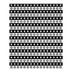 Black And White Circles Pattern Shower Curtain 60  X 72  (medium) 