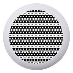 Black And White Circles Pattern Dento Box With Mirror by ytdream