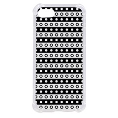 Black And White Circles Pattern Iphone Se by ytdream