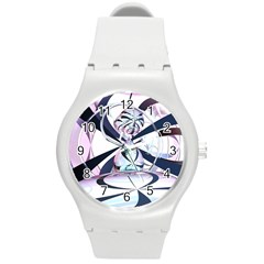 Vanilla Dream Round Plastic Sport Watch (m)