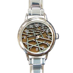 Expression Of Structure Round Italian Charm Watch