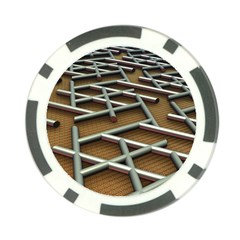 Expression Of Structure Poker Chip Card Guard