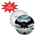 Halloween Goodie 1.75  Buttons (10 pack) Front