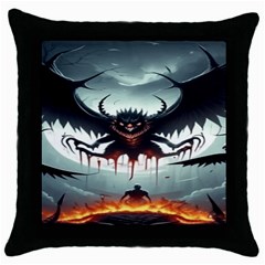 Halloween Goodie Throw Pillow Case (black)