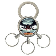 Halloween Goodie 3-ring Key Chain by favoritechios