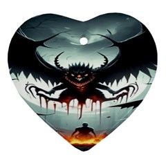 Halloween Goodie Heart Ornament (two Sides)