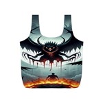 Halloween Goodie Full Print Recycle Bag (S) Back