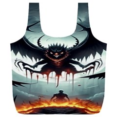 Halloween Goodie Full Print Recycle Bag (xxl)