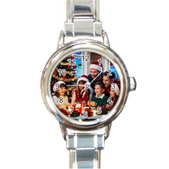 The Christmas Collection Round Italian Charm Watch