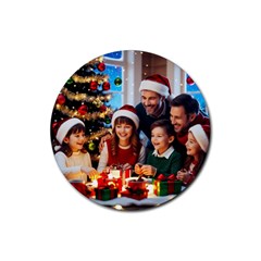 The Christmas Collection Rubber Coaster (round)