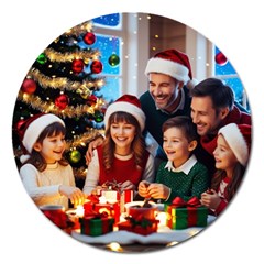 The Christmas Collection Magnet 5  (round)