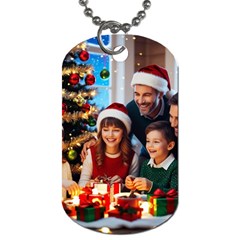 The Christmas Collection Dog Tag (one Side)