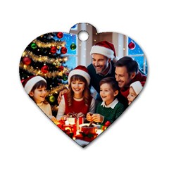 The Christmas Collection Dog Tag Heart (two Sides)