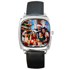 The Christmas Collection Square Metal Watch