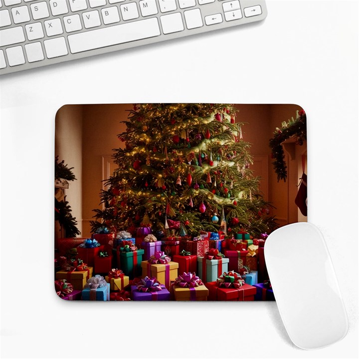 Merry christmas Small Mousepad