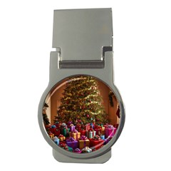 Merry Christmas Money Clips (round) 