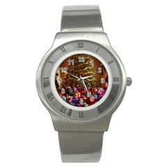 Merry Christmas Stainless Steel Watch