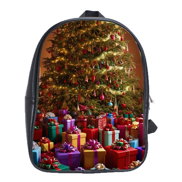 Merry christmas School Bag (XL)