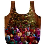 Merry christmas Full Print Recycle Bag (XL) Front