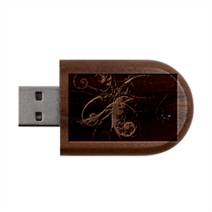 Falupadupe Wood Oval Usb Flash Drive