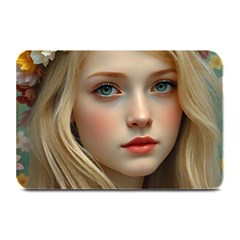 Beauty Of Youth Plate Mats by AIDreaming