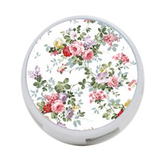 Floral Elements Peony Chinese Rose 4-port Usb Hub (two Sides) by Grandong